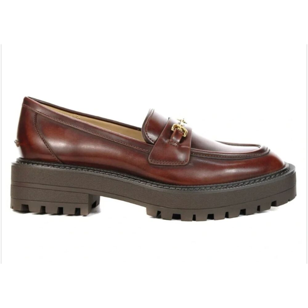 Brown Laurs Lug Sole Loafers | Sam Edelman | Size 8 |